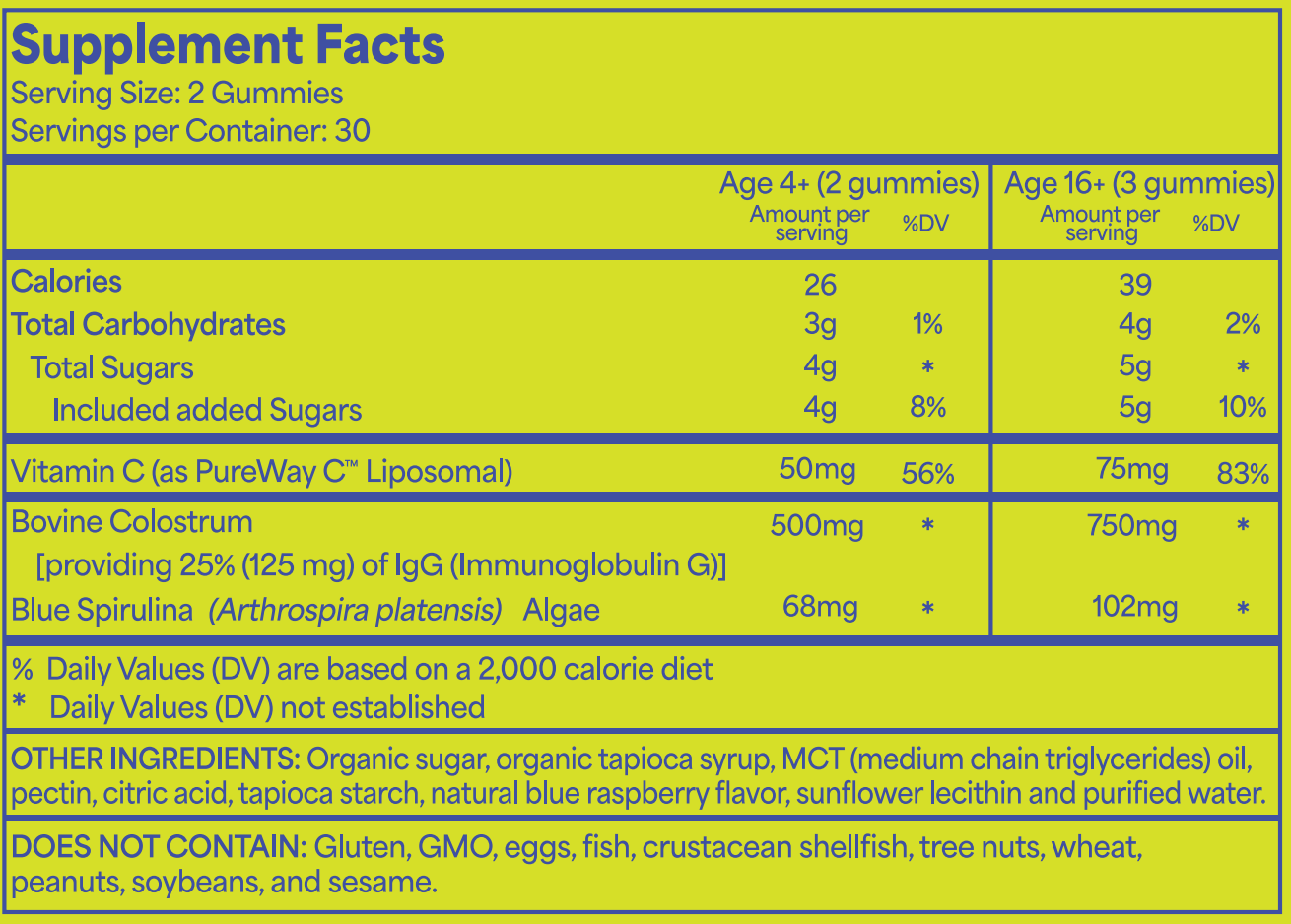 Kid's Colostrum Gummy